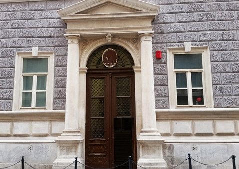 Entrata della sede di Via Diaz