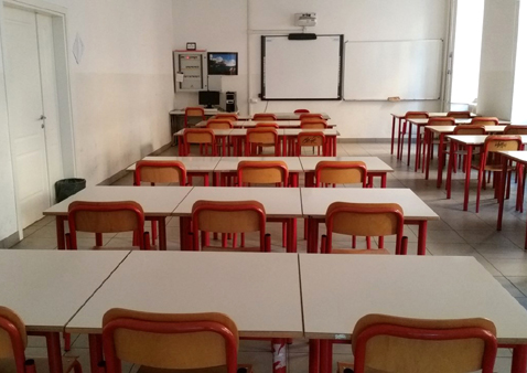 Aula Multimediale della sede di Via Diaz