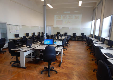 Laboratorio di Informatica della sede di Via Veronese