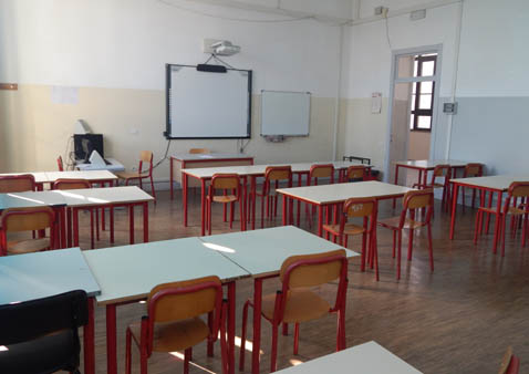 Aula Multimediale della sede di Via Veronese