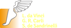 Logo dell'Istituto da Vinci - Carli - de Sandrinelli di Trieste